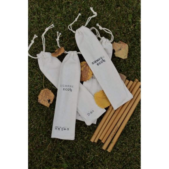 Bamboo Straws - Picture 2 of 3